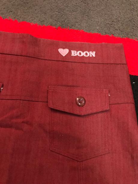 Sukňa boon, mini, s