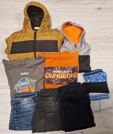 Mix chlapčenského oblečenia vo vel.152, 140–152