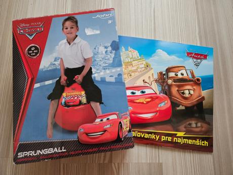Skákacia lopta mcqueen, 
