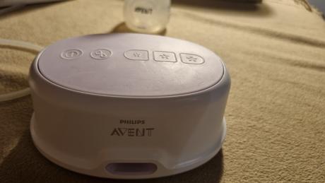 Elektrická odsávačka mlieka avent,