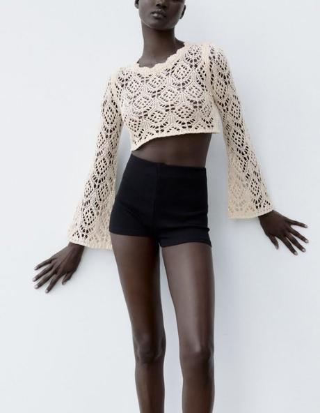 Zara hackovy top, zara,s