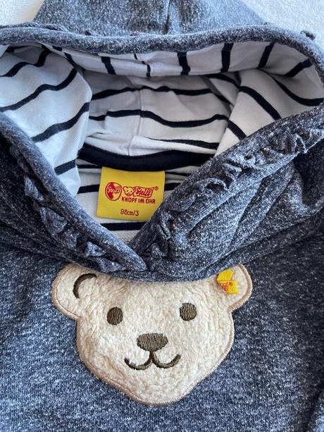 Steiff mikinka s mackom, 98