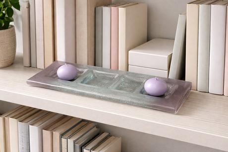 Dekoračný podnos na sviečky, 