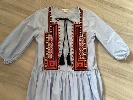 Nádherné šaty h&m s výšivkou, h&m,40