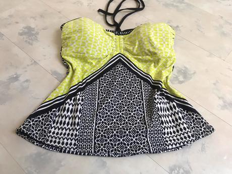 Luxusné tankini s kosticami na boku, marks & spencer,l