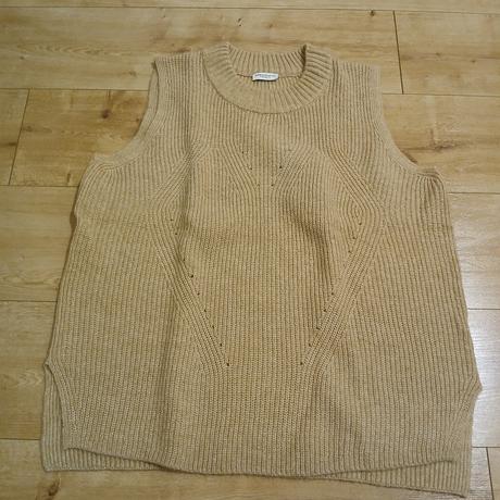 Béžová vlnená vesta, tchibo,46