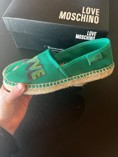 Espadrilky - moschino, moschino,36