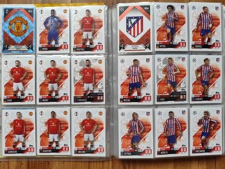 Futbalové kartičky ucc topps match attax 2024/25, 