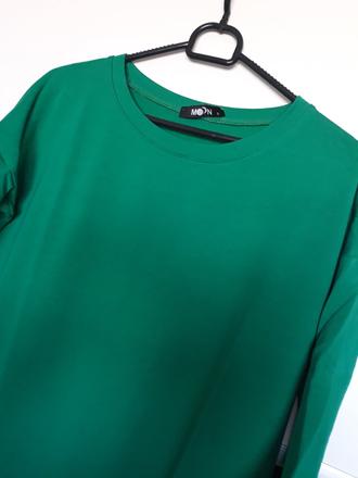 Šaty s vreckami zelené, s