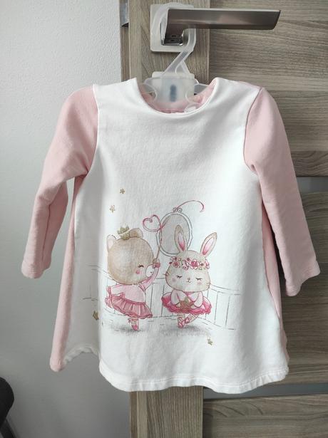 Krásne šatočky s čelenkou, mayoral,80