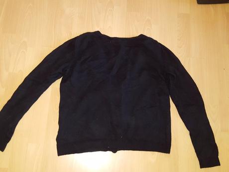 Cierny svetrik, h&m,m