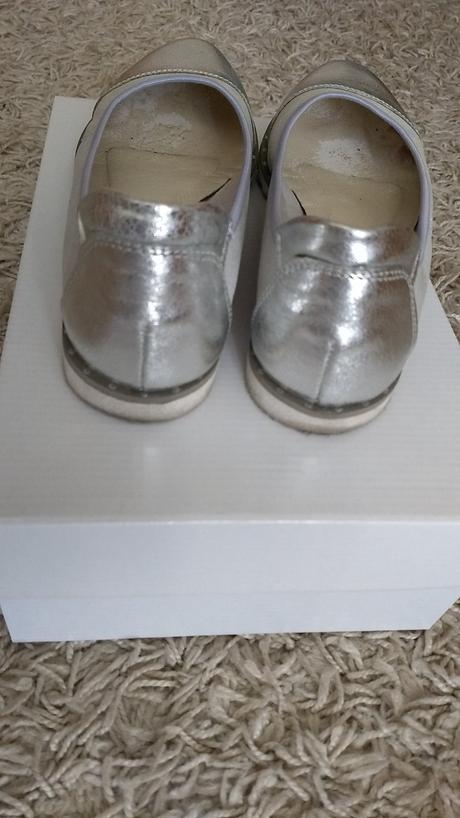 Kožené balerínky, 37