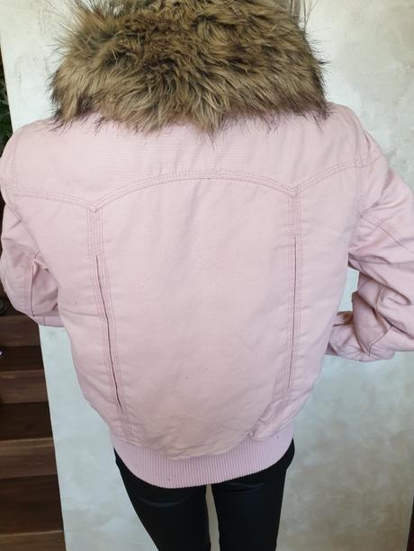 Bunda s odnimatelnym golierom m/l, m