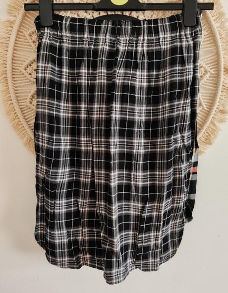 Sukňa s efektom zaviazanej košele, river island,l