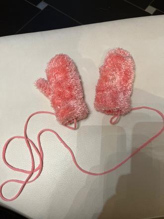 Plyšové rukavičky uni 92-122, 92