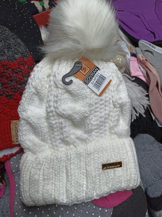 Pletená čiapka na zimu zateplena flisom, 104 - xxxl