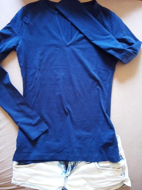 Pevné dlhšie elastické tričko xs/m, m