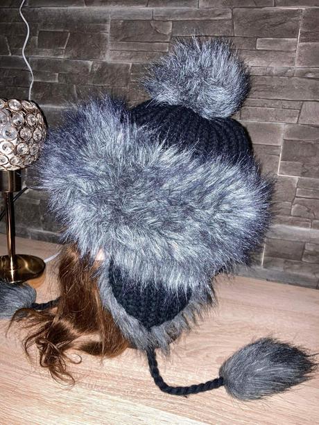 Zimná čiapka huňaté, calvin klein,s