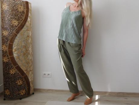 Nohavice dámske letné bavlnené, s,, tom tailor,s