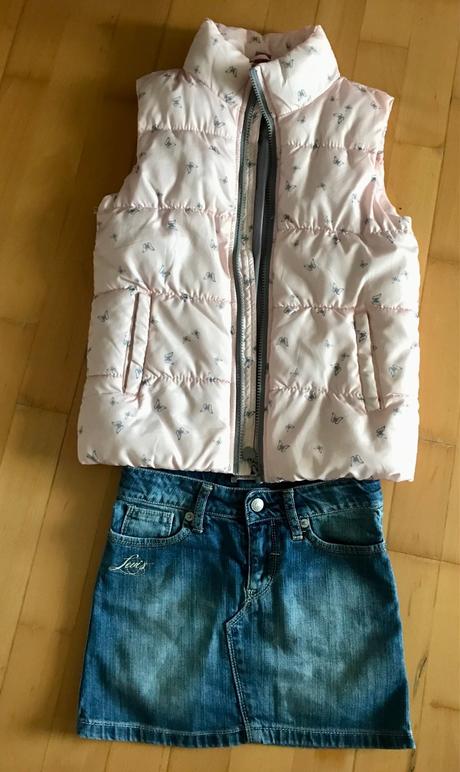 Levis original sukna a k tomu vesta 122-128, 122–134