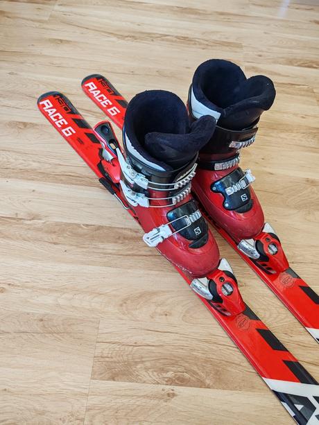 Lyžiarsky set, atomic,130-139 cm