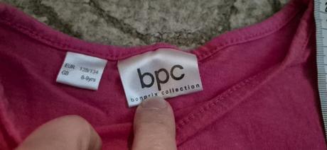 2x tričko, bonprix,134