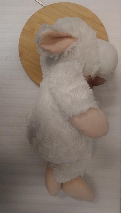 Plyšová biela ovečka, matalan, 59 cm, 