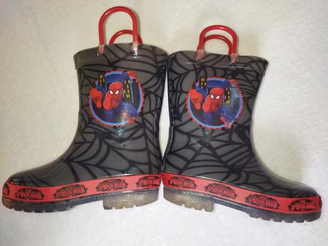 Gumáky svietiace spiderman 25.5, 25