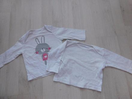 2x tričko č.68, 68