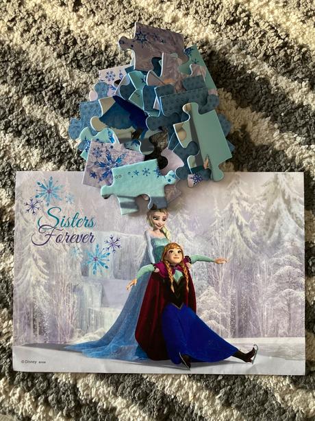 Puzzle frozen,