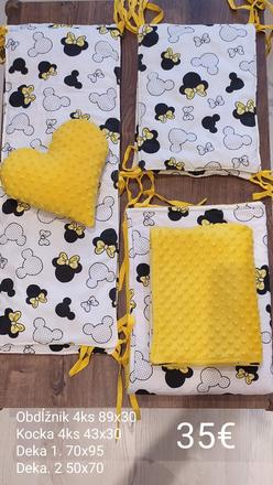 Mantinely a deky do postieľky, 