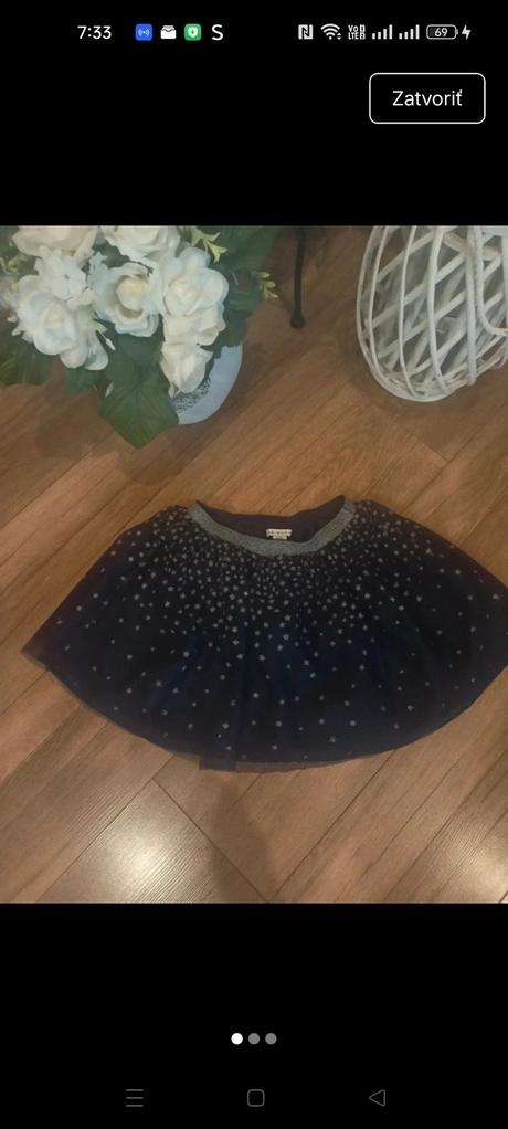 Sukňa 116 veľkosť, 116