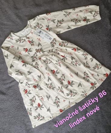 Vianočné šaty 86, lindex,86