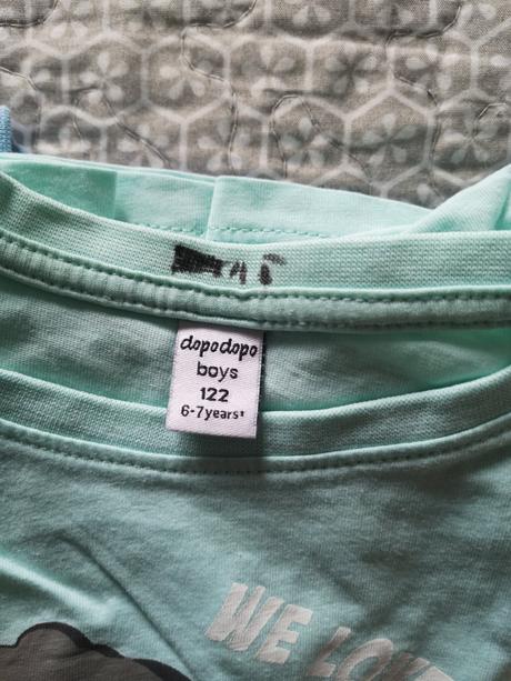 Tričká krátky rukáv 3x, 122