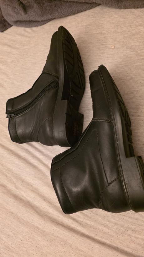 Panske čizmy rikier 40 kozene zateplene, rieker,40