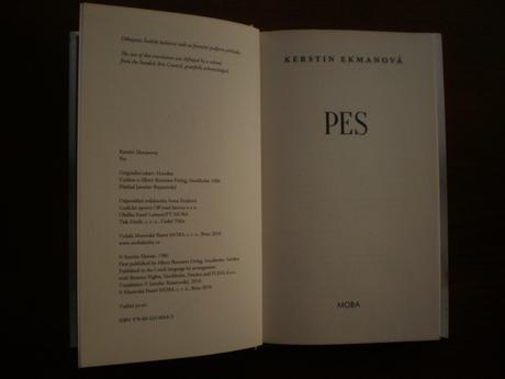 Pes (kerstin ekmanová) - nová , za polovičnú cenu, 