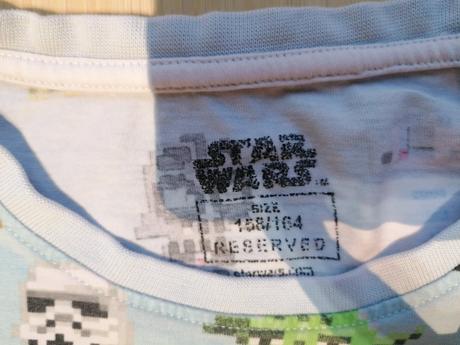 Pyžamo star wars 158/164, reserved,158