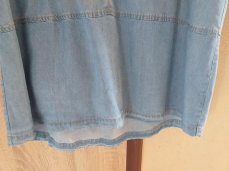 Nové rifľové/džínsové šaty 38 tencel/lyocell 38, f&f,38
