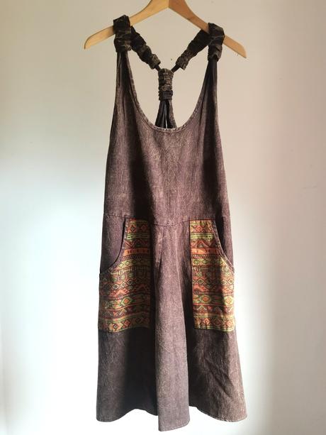 Oversize šaty z nepálu, l