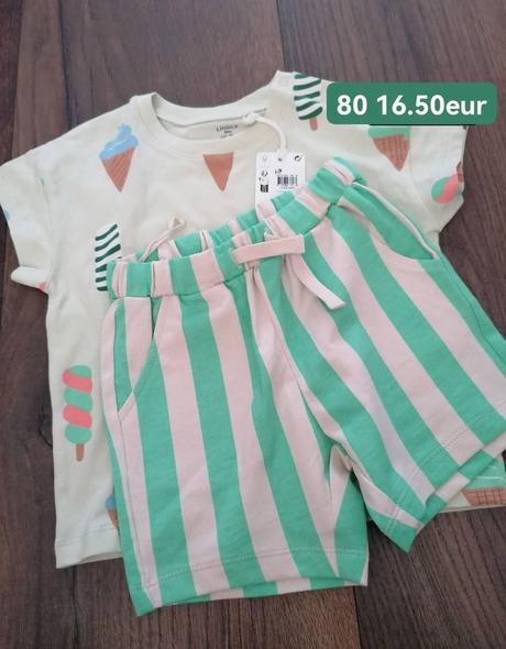 Lindex letne body a sety 80, 86, lindex,80 / 86