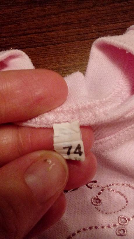 Hrubsie tricko/mikina, 74