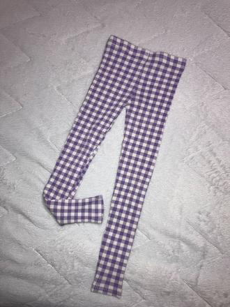 Kárované vrúbkované legíny, 128