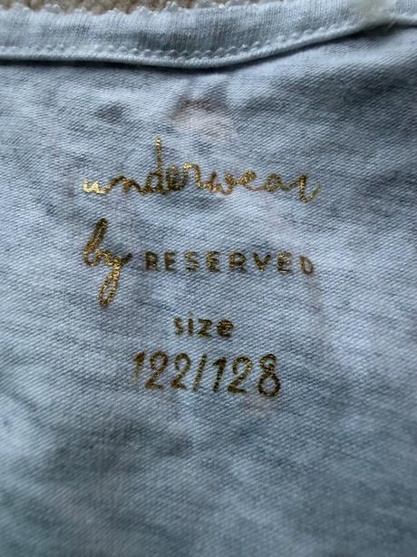 Tielko dvojveľkosť 122/128, reserved,122