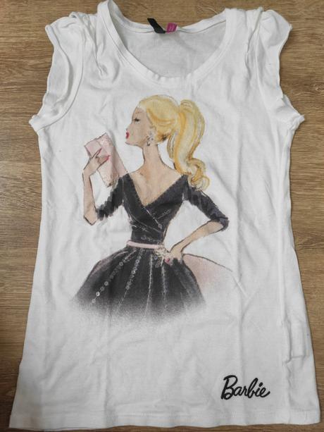 Tričko benetton z kolekcie barbie,vek.7-8r.,130cm, benetton,128