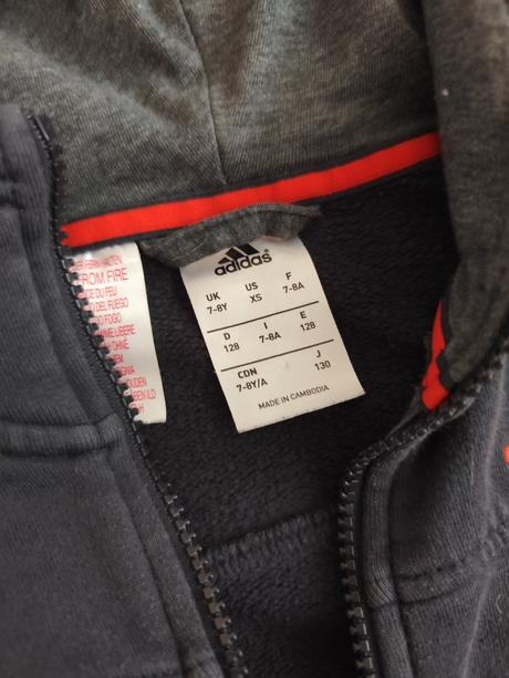 Mikina, adidas,128