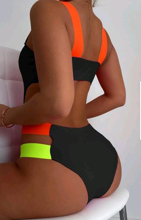 Plavky celé neon, l / m / s / xl