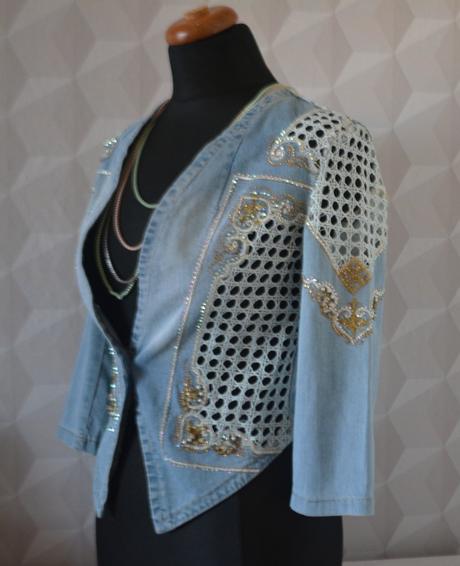 Raw couture, riflové sačko, xs, xs