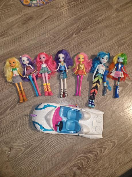 Equestria girls my little pony bábiky, 