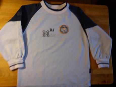 Mikina bledomodrá, 116