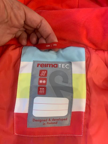 Reima zimná bunda, oneille oteľovačky 140/146, reima,140